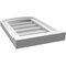 Ekena Millwork Arch Top Surface Mount PVC Gable Vent: Functional, w/ 2"W x 2"P Brickmould Sill Frame, 12"W x 18"H GVPAR12X1803SF - alternate 4